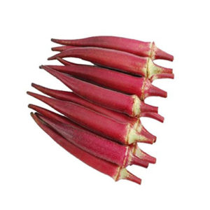 Ladyfinger Okra Red